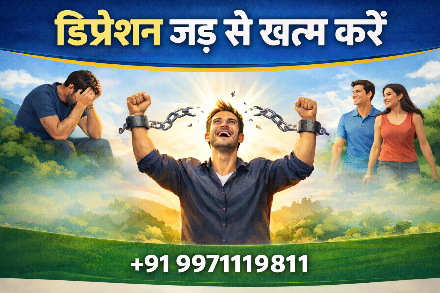 डिप्रेशन जड़ से खत्म कैसे करें
