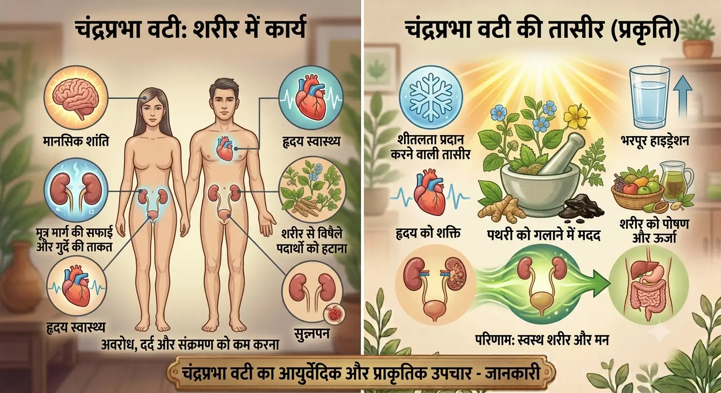 चंद्रप्रभा वटी की तासीर कैसी होती है