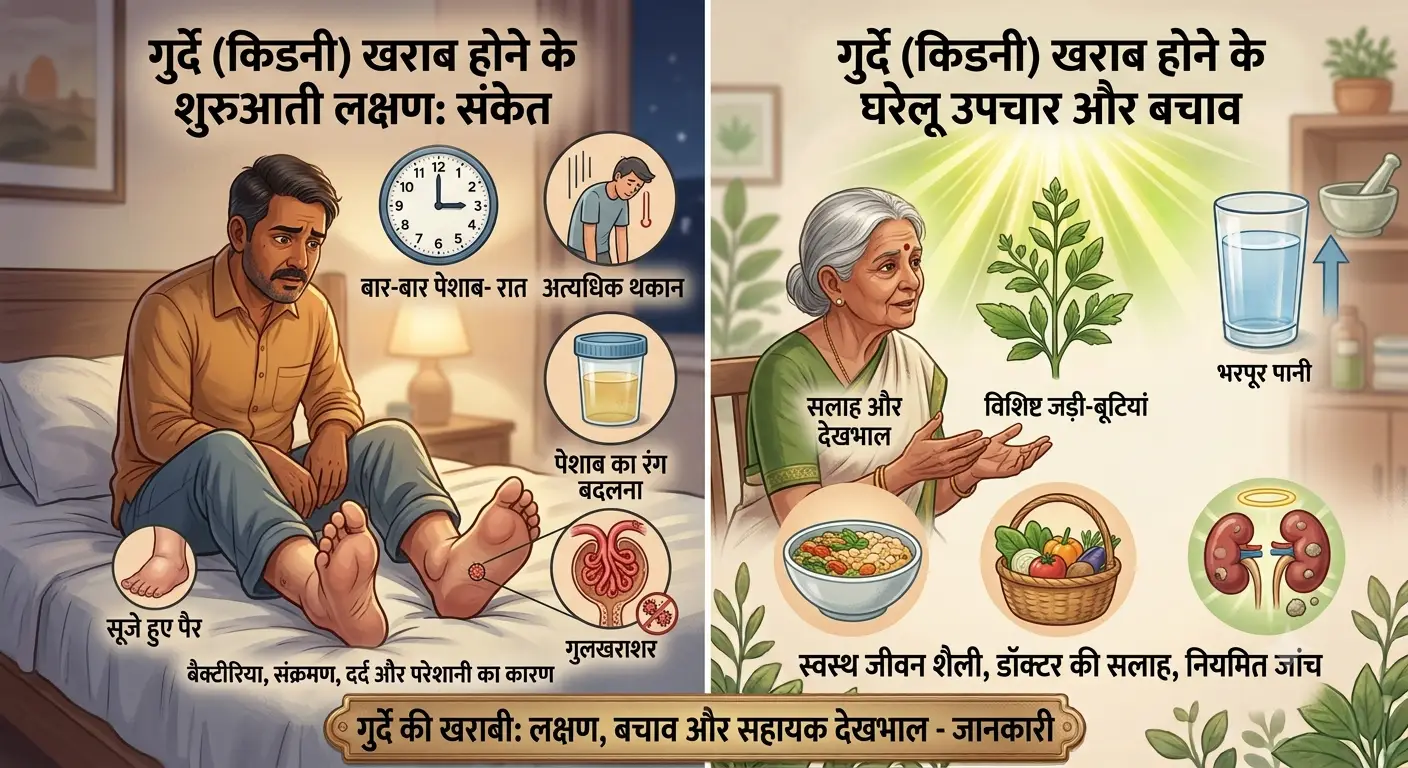 Kidney kharab hone ke lakshan