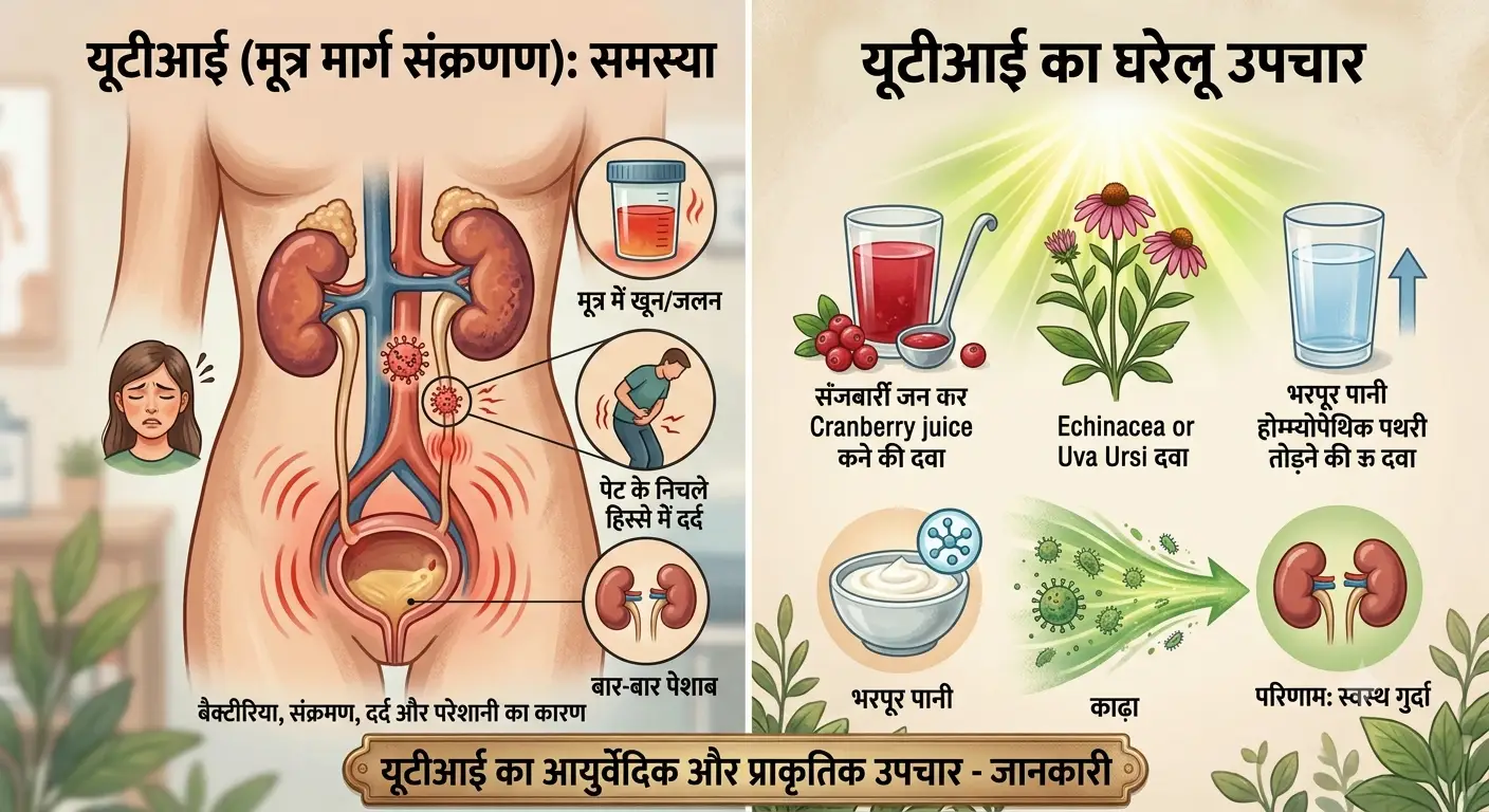 यूटीआई का घरेलू उपचार