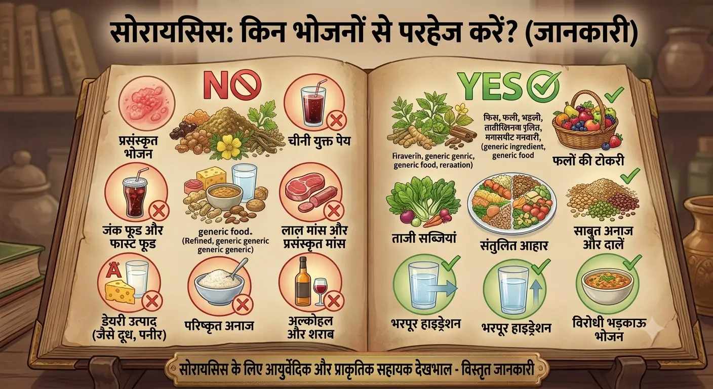 सोरायसिस में कौन से भोजन से परहेज करें?