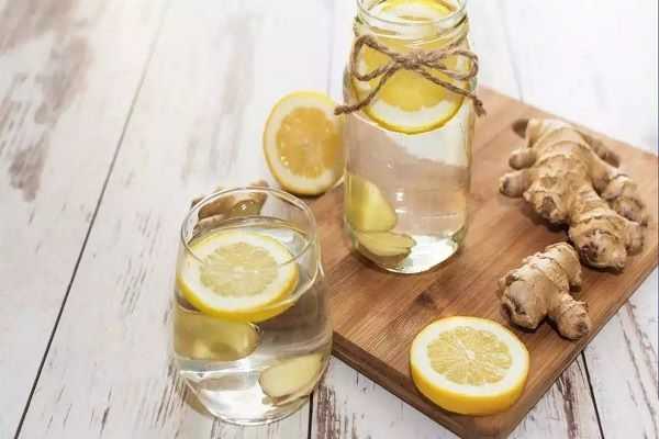 Ginger and Lemon Water