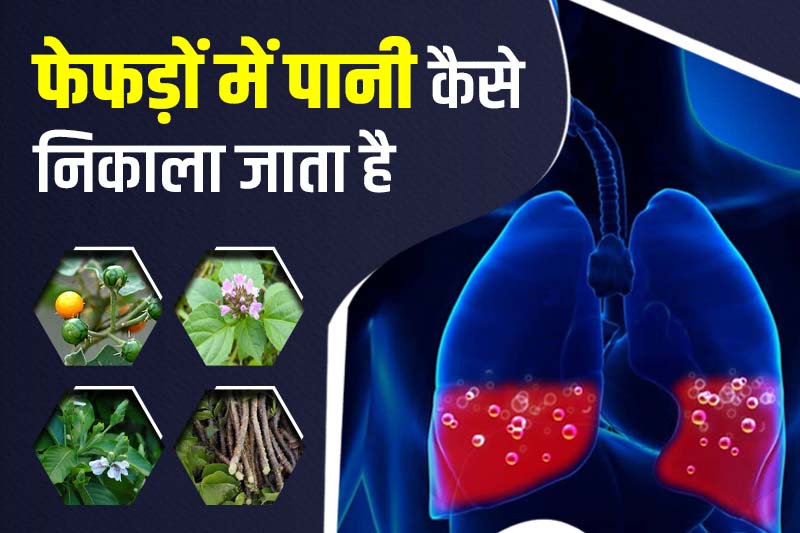 फेफड़ों में पानी कैसे निकाला जाता है